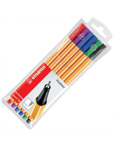 FIBRA STABILO POINT 88 X6